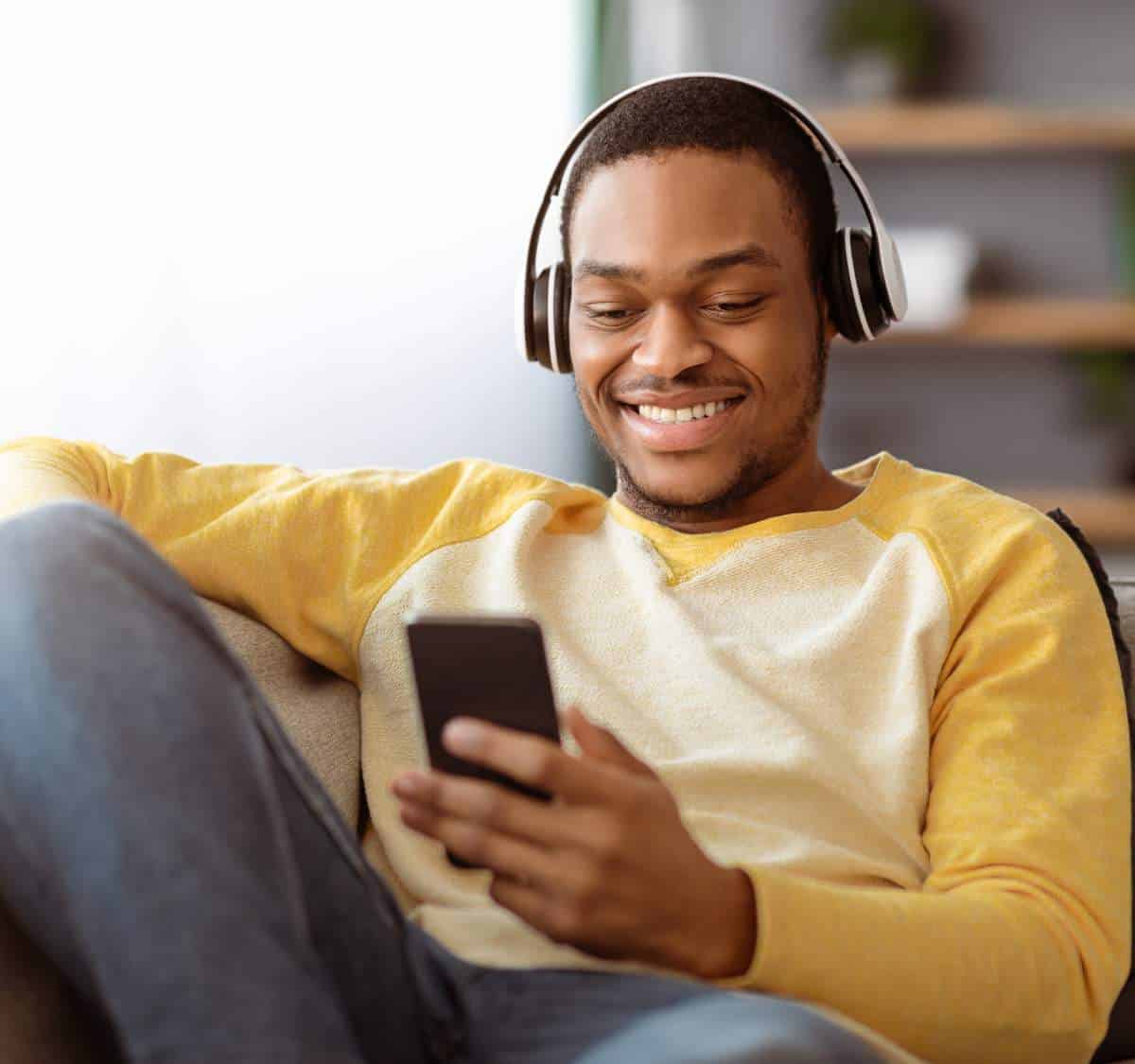 Client attending online therapy through Clarity Healthcare.